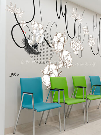 Fresque - signaletique.art I Création et fabrication