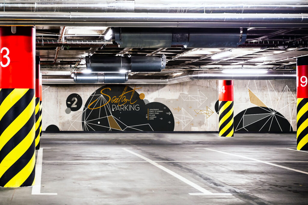 Signal tique Design Immeuble Et Parking Sextant Signaletique art I signal-tique-design-immeuble-et-parking-sextant-signaletique-art-i